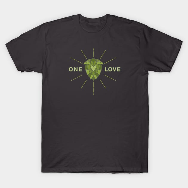 One Love T-Shirt by DubyaTee